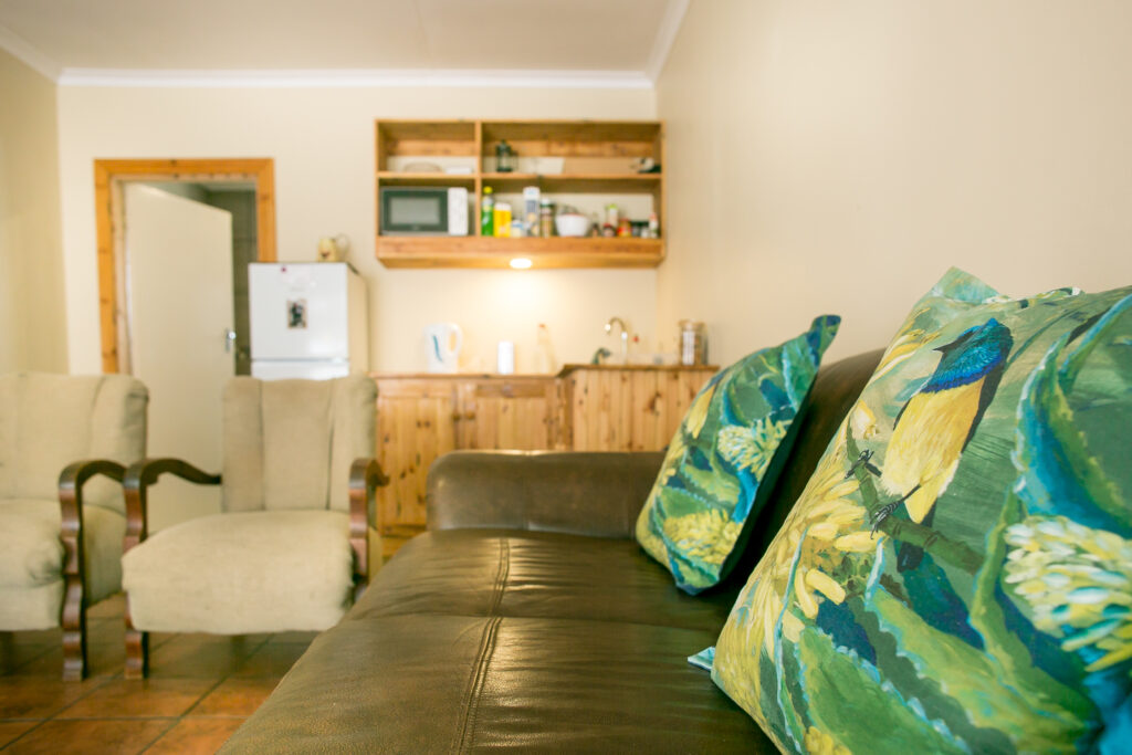 Sitting room in a room in Nobis Annex Guest House in Bloemfontein, Park West Near Eunice School.
