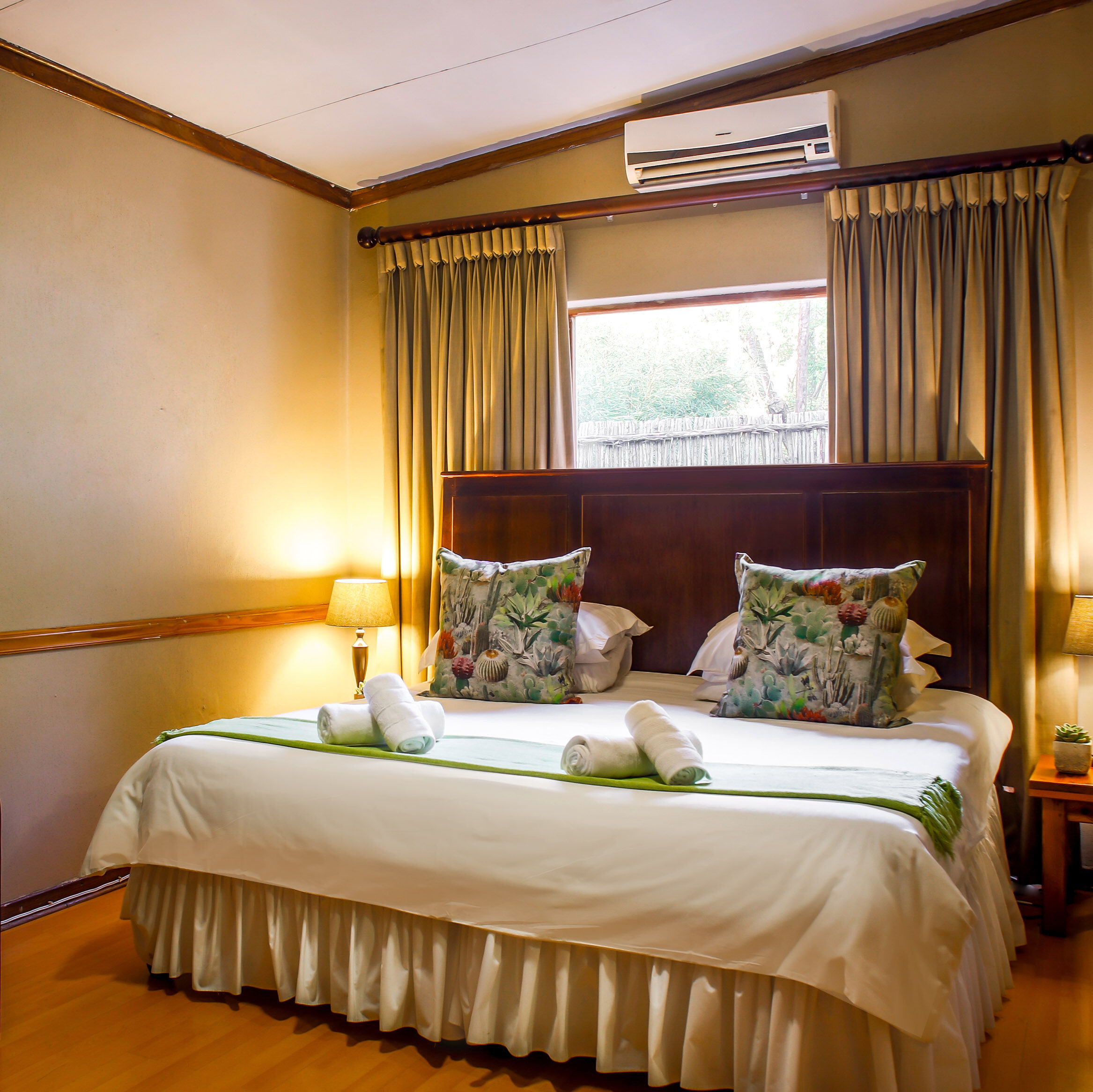 One of the rooms in Nobis House Guest House in Bloemfontein.