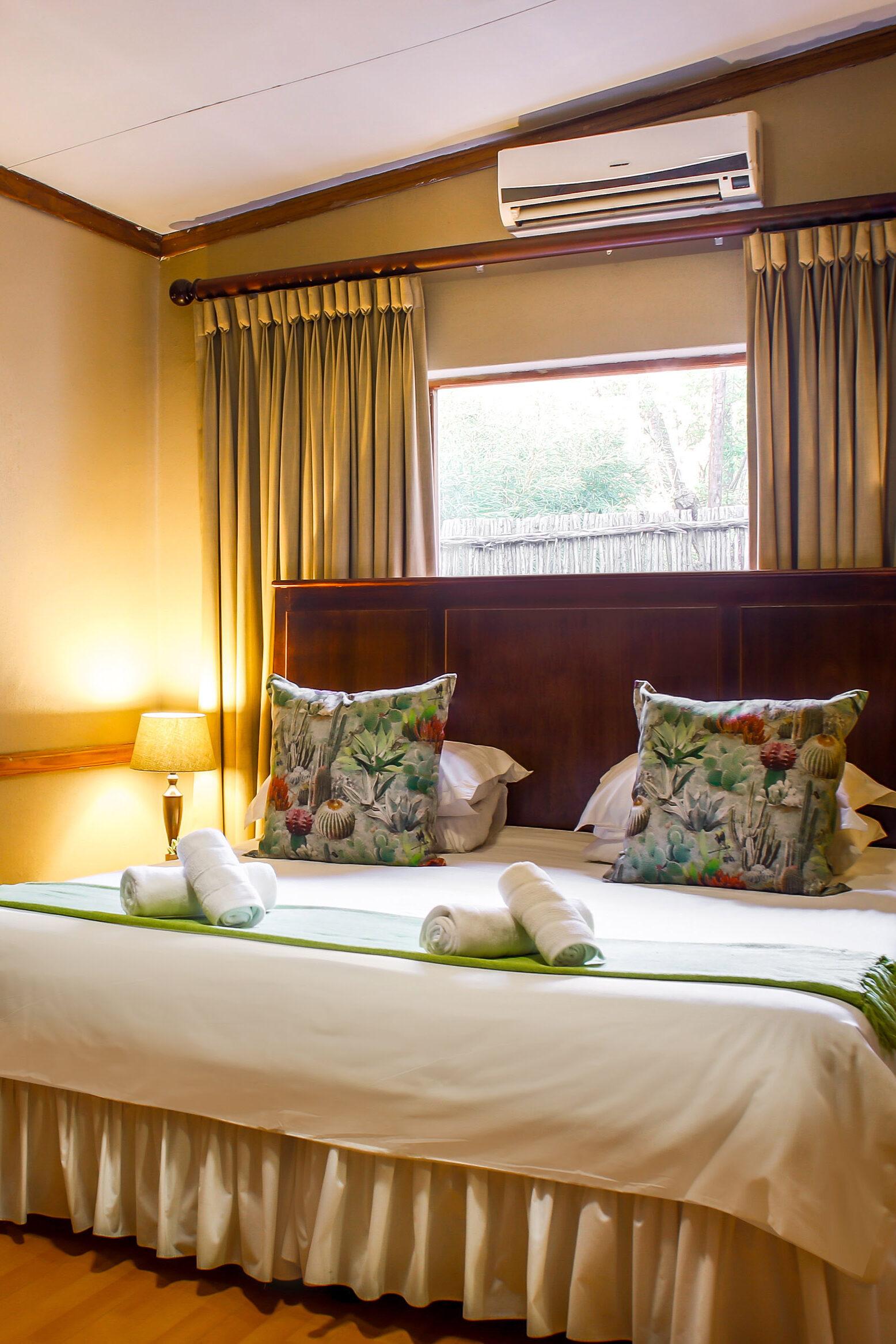 One of the rooms in Nobis House Guest House in Bloemfontein.